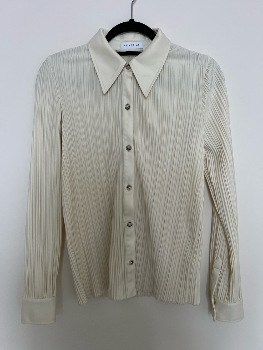 Anine Bing pleated shirt